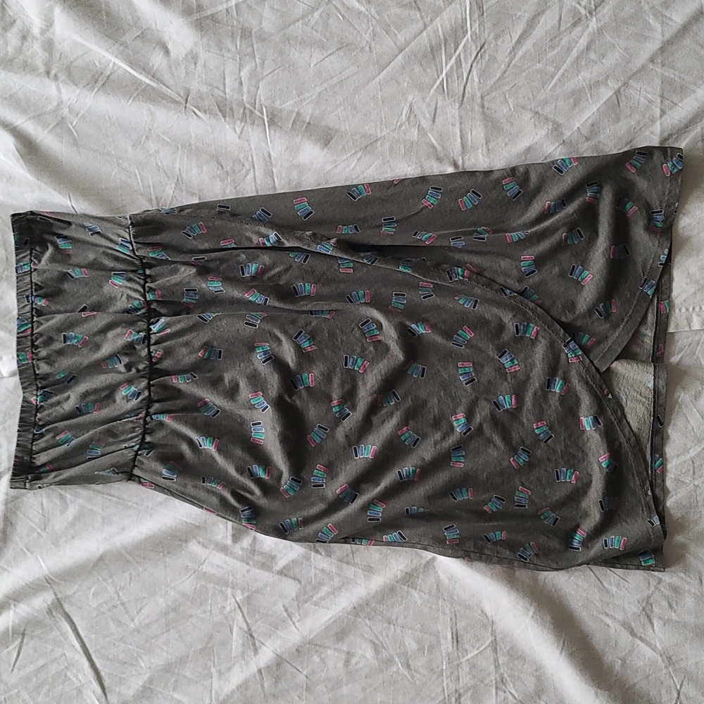 Vans strapless dress gray medium